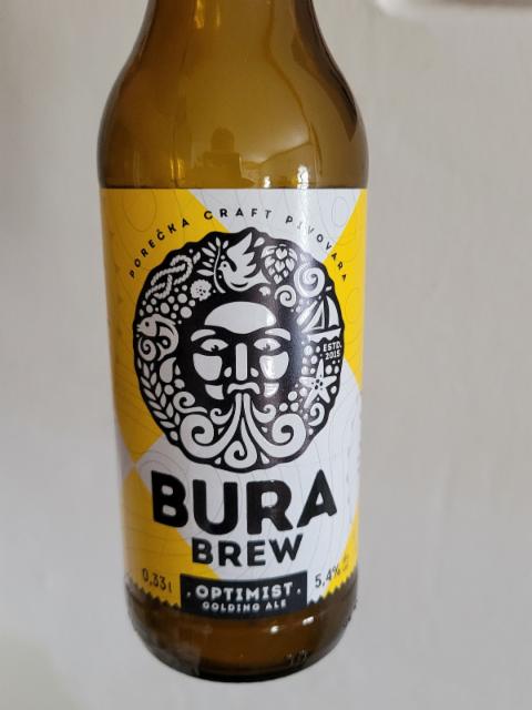 Optimist 5.4%, Bura Brew, Croatia
