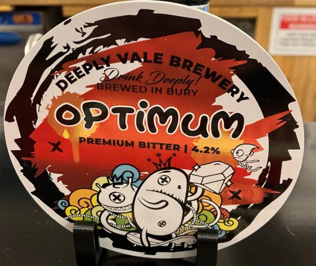 Optimum 4.2%, Deeply Vale Brewery, England