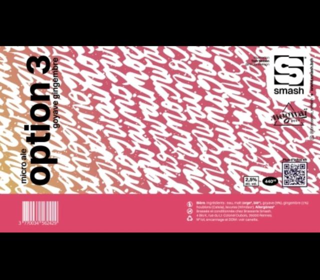 Option 3 2.5%, Brasserie Smash, France