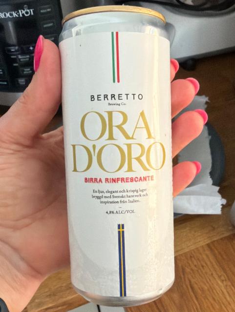 Ora d'oro, Berretto Brewings
