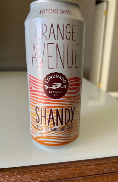 Orange avenue shandy 4.2%, Coronado Brewing Company, United States