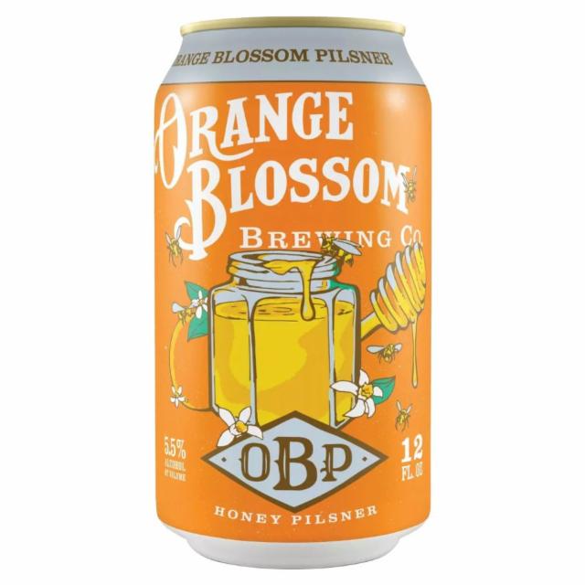 Orange Blossom Pilsner 5.5%, Orange Blossom Brewing Co, United States
