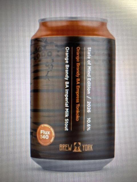 Orange Brandy BA Empress Tonkoko 10.6%, Brew York, England