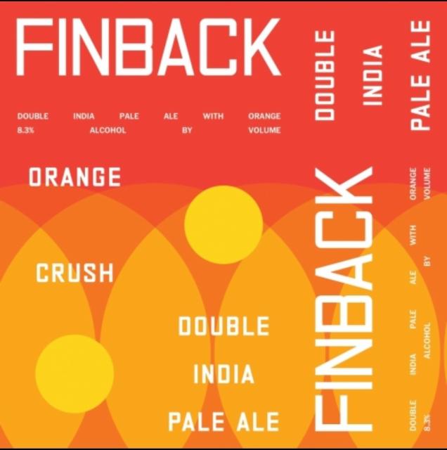 Orange Crush 8.3%, Finback Brewery, United States