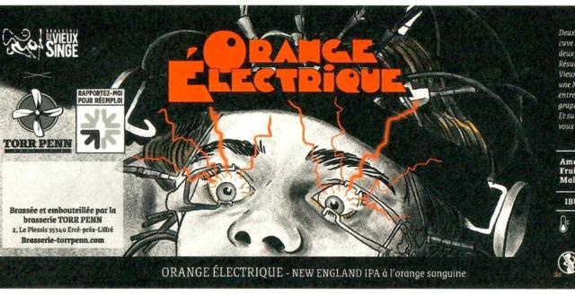 Orange Électrique 5.9%, Brasserie Torr Penn, France