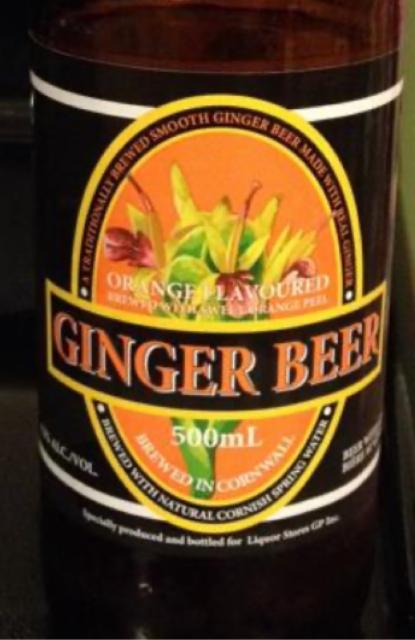 Orange Flavoured Ginger Beer 4.2%, Penpont Brewery, England