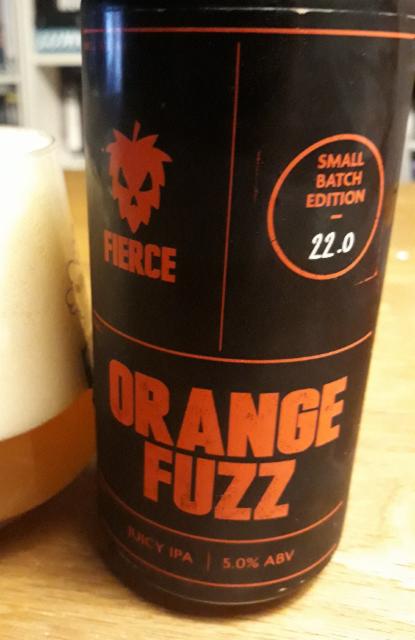 Orange Fuzz 5.0%, Fierce Beer Ltd, Scotland