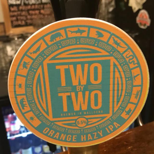 Orange Hazy IPA 6.5%, Two By Two, England