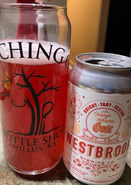 Orange Hibiscus Gose, Westbrook Brewing