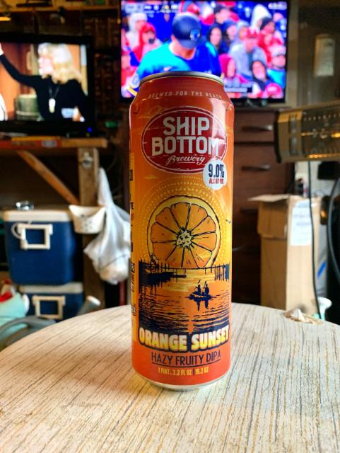 Orange Sunrise 9.0%, Ship Bottom Brewery, United States