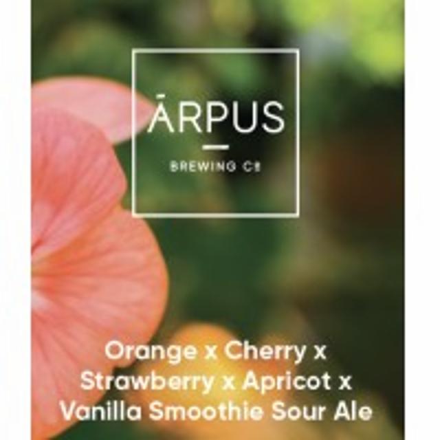 Orange X Cherry X Strawberry X Apricot X Vanilla Smoothie Sour Ale 4.5%, Ārpus Brewing Co., Latvia