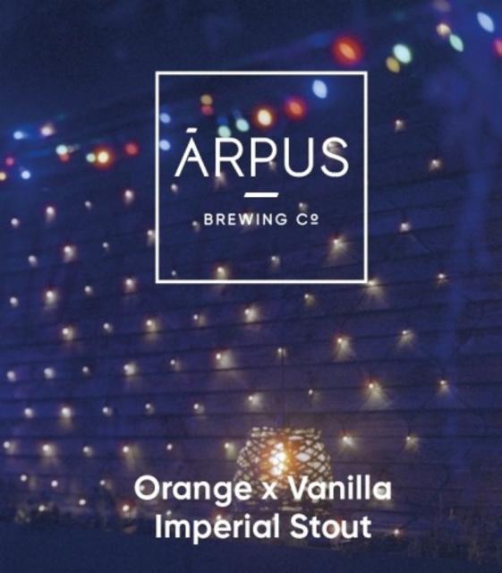 Orange x Vanilla Imperial Stout 12.0%, Ārpus Brewing Co., Latvia