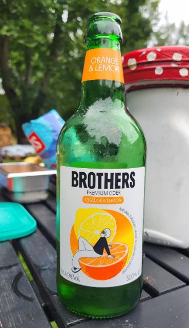 Orange&lemon 4.0%, Brothers Cider, England
