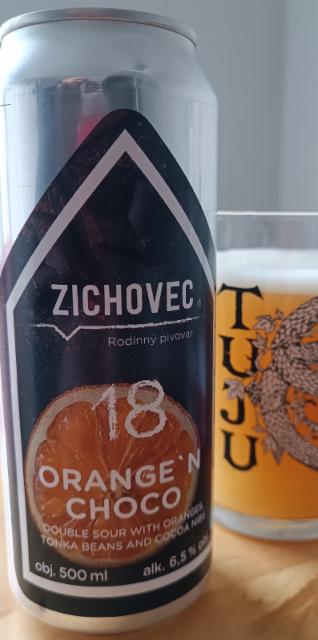 Orange'n choco 18 6.5%, Rodinný Pivovar Zichovec, Czech Republic