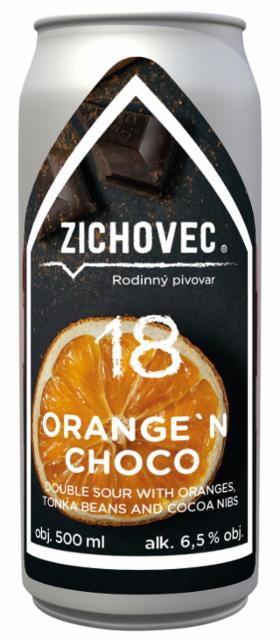 Orange'n choco 18 6.5%, Rodinný Pivovar Zichovec, Czech Republic