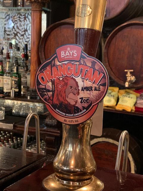 Orangutan 4.0%, Bays Brewery Ltd, England