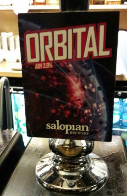 Orbital 3.9%, Salopian Brewery, England