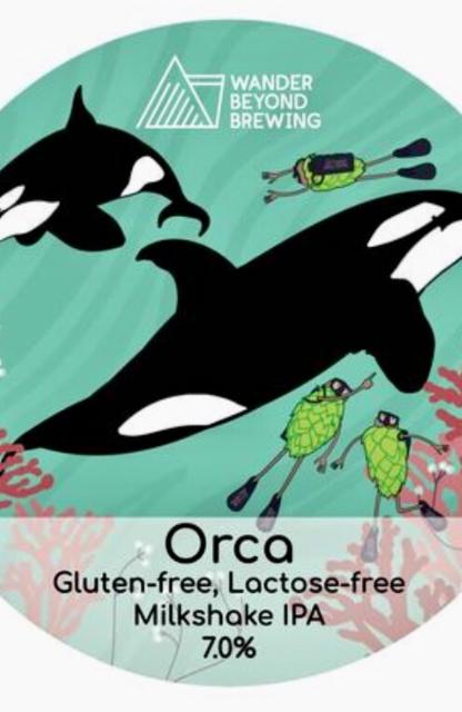 Orca 7.0%, Wander Beyond Brewing, England