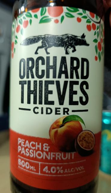 Orchard Thieves Cider Peach & Passionfruit, Redwood Cider Company