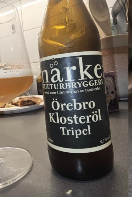 Örebro Klosteröl Tripel, Närke Kulturbryggeri