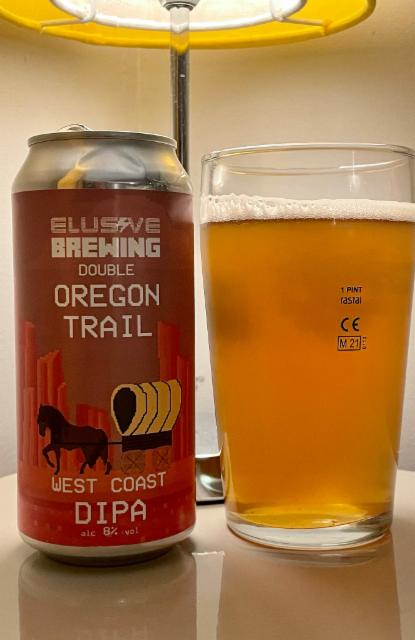 Oregon Trail DIPA 8.0%, Elusive Brewing, England