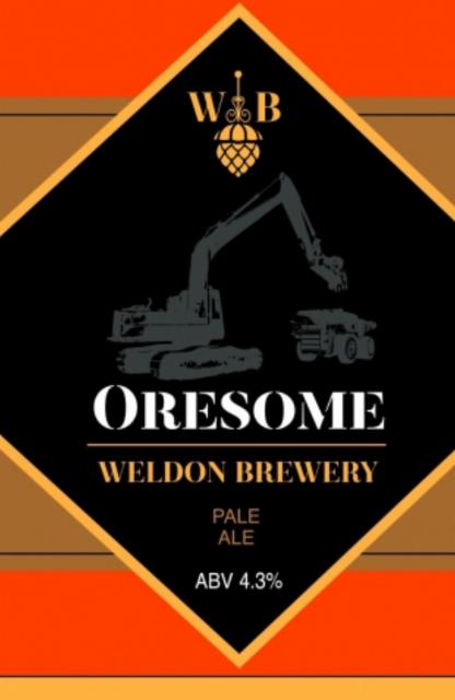 Oresome 4.3%, Weldon Brewery, England