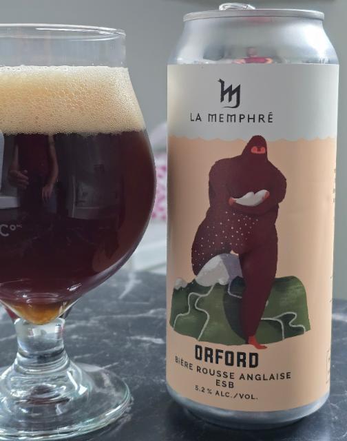 Orford Bière Rousse Anglaise ESB 5.2%, Microbrasserie la Memphré, Canada