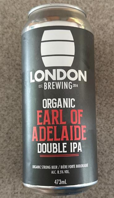 Organic Earl of Adelaide Double IPA, London Brewing Co-operative