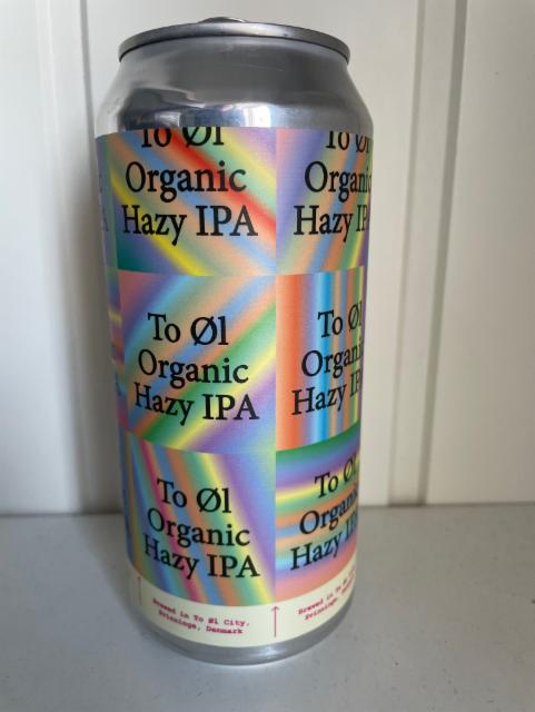 Organic Hazy IPA 6.2%, To Øl, Denmark
