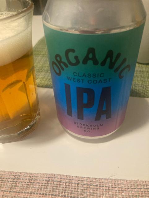 Organic IPA, Stockholm Brewing Co.