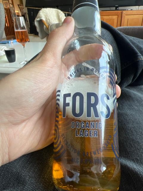 Organic lager 5.0%, Fors Bryggeri, Sweden