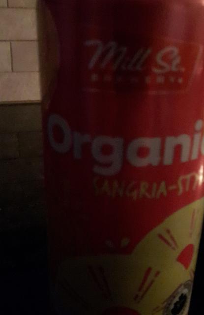 organic sangria style 5.0%, Mill Street Brewery (AB InBev), Canada