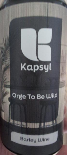 Orge to be wild, Brasserie Kapsyl