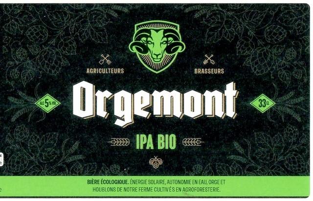 Orgemont IPA 5.0%, Madame Nature (Ex Brasserie D'Orgemont), France