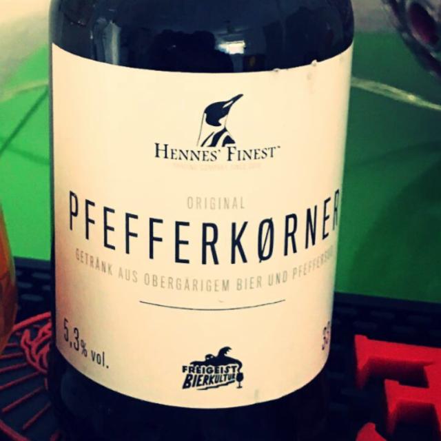 Orginal Pfefferkorner White 5.3%, Freigeist Bierkultur, Germany