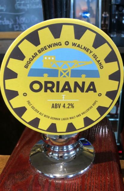 Oriana 4.2%, Biggar Brewing Co-operative, England