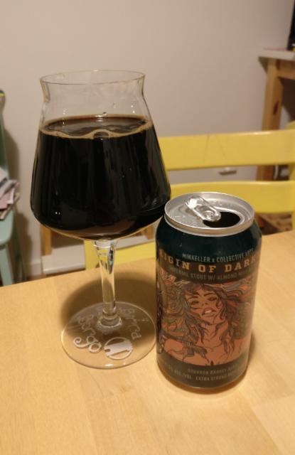 Origin Of Darkness: Imperial Stout w/ Almond Milk & Coffee 11.3%, Collective Arts Brewing, Canada