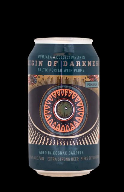Origin Of Darkness: Baltic Porter with Plums 9.6%, Collective Arts Brewing, Canada