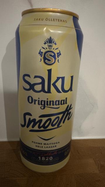Originaal Smooth 4.6%, Saku Õlletehas (Carlsberg), Estonia