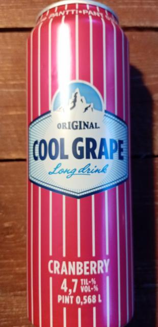 Original Cool Grape Cranberry 4.7%, Hartwall (Royal Unibrew), Finland