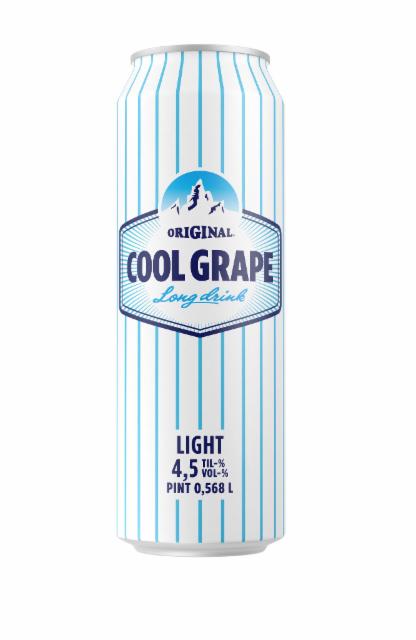 Original Cool Grape Light 4.5%, Hartwall (Royal Unibrew), Finland