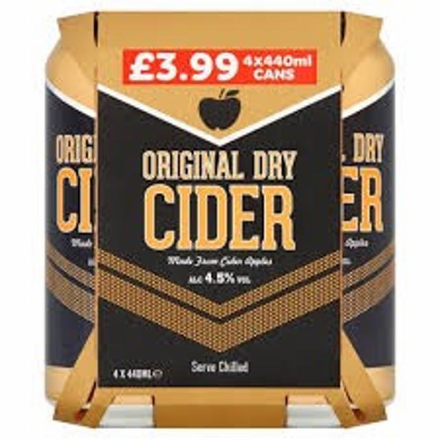 Original Dry Cider, Spar