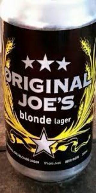 Original Joes 5.0%, Big Rock Urban Brewery, Canada