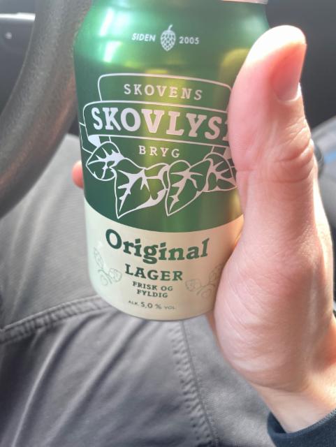 Original lager 5.0%, Bryggeri Skovlyst, Denmark