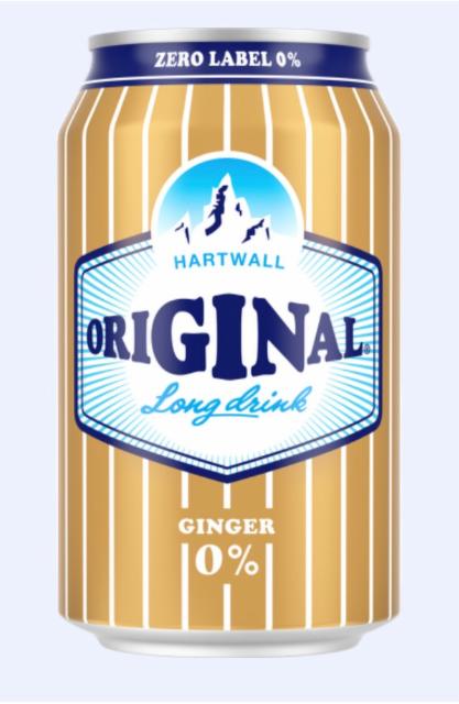 Original Long Drink Ginger 0%, Hartwall (Royal Unibrew), Finland