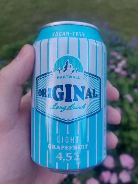 Original Long Drink Light Grapfruit 4.5%, Hartwall (Royal Unibrew), Finland