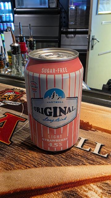 Original Long Drink Strawberry Light 4,5%, Hartwall (Royal Unibrew), Finland