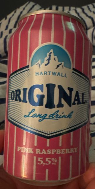 Original Longdrink Pink Rasberry 5.5%, Hartwall (Royal Unibrew), Finland