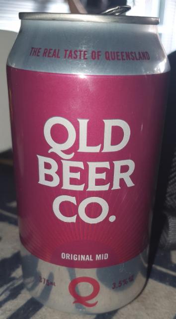 Original Mid 3.5%, QLD Beer Co, Australia