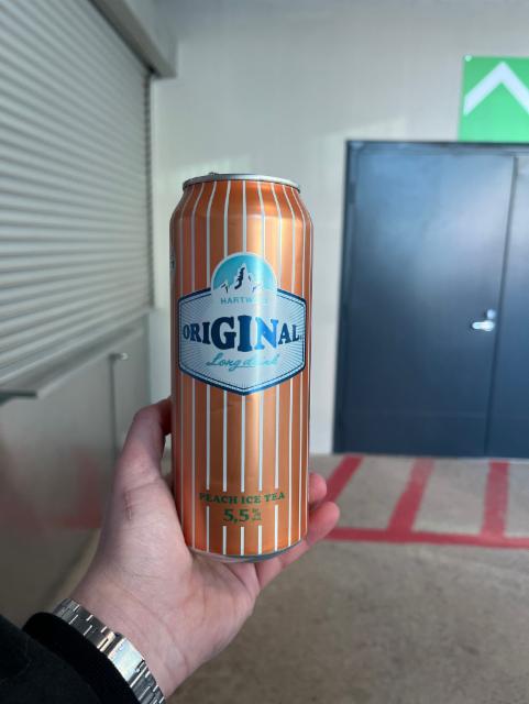 Original peach ice tea 5.5%, Hartwall (Royal Unibrew), Finland